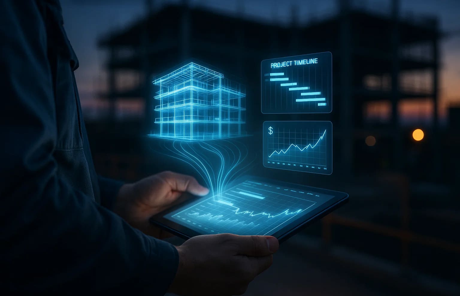 ניהול בנייה באפליקציה, אפליקציה לניהול פרויקטים, ניהול בניין חכם